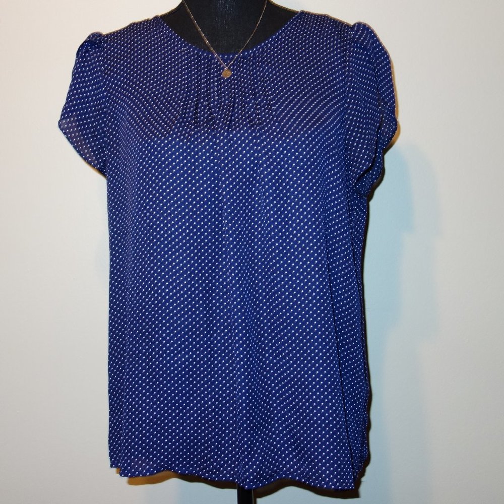 NWOT- Fun2fun Polkadots Blouse